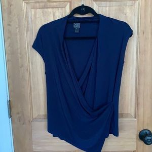 Clara Sun Woo faux wrap top